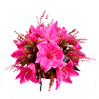 Buquê de Lírio Plantas Artificiais - CC6440 em Oferta na Shopee