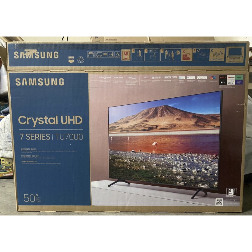 Samsung - 50" Class 7 Series LED 4K UHD Smart TV | Shopee Brasil