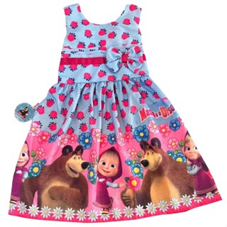 Vestido Marcha e o Urso Promoção em Oferta na Shopee