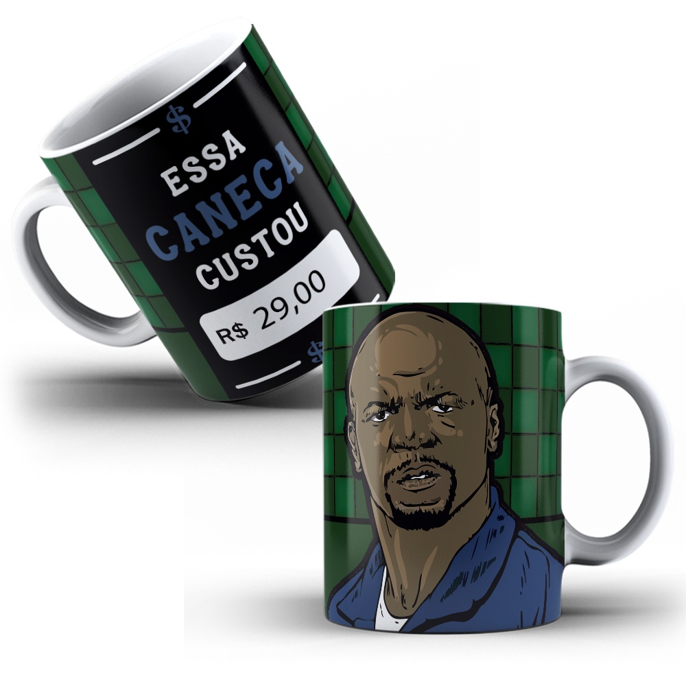 Caneca de Porcelana Personalizada Julius Essa Caneca Custou x Reais Todo Mundo Odeia O Cris