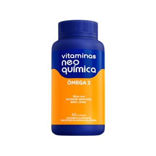 Vitaminas Neo Química Centrotabs Ômega 3 Com 60 Comprimidos