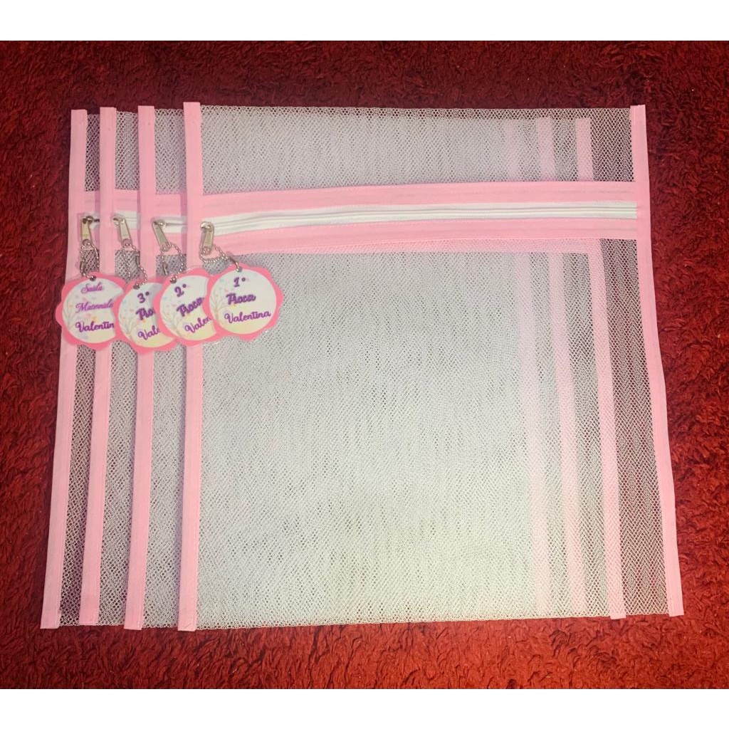 kit 6 saquinhos organizadores de maternidade PERSONALIZADO COM NOME E TEMA em Oferta na Shopee