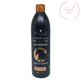 Ativador De Cachos Linha Crina E Cauda Maycrene 500ml - Cachos Ativados e Fortes