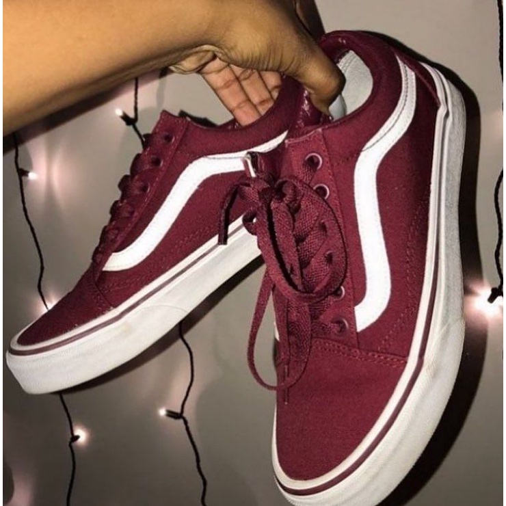 Tenis vans best sale vermelho original