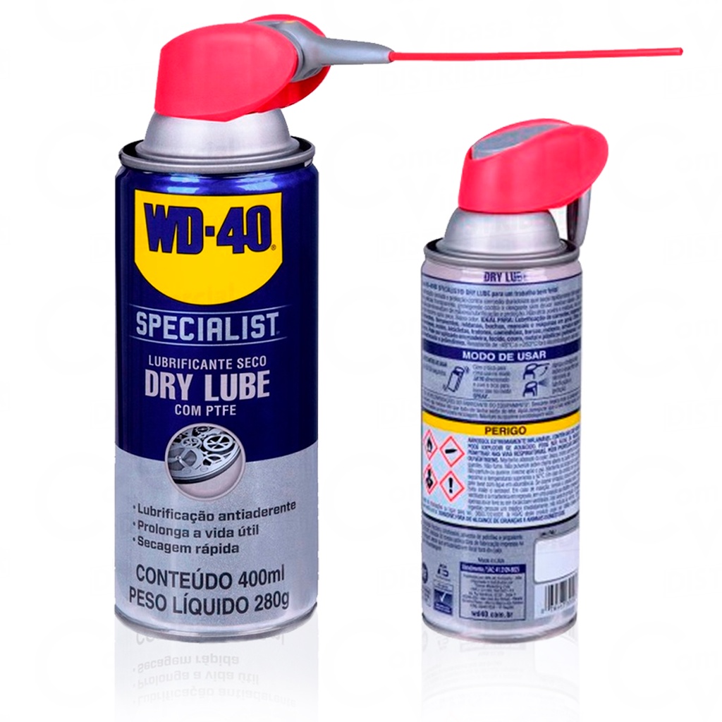 Wd-40 Lubrificante Seco Antiaderente Em Spray Specialist Dry Lube