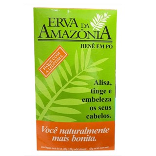 Henê Pó Erva Da Amazônia Kit Com 240g A Legítima