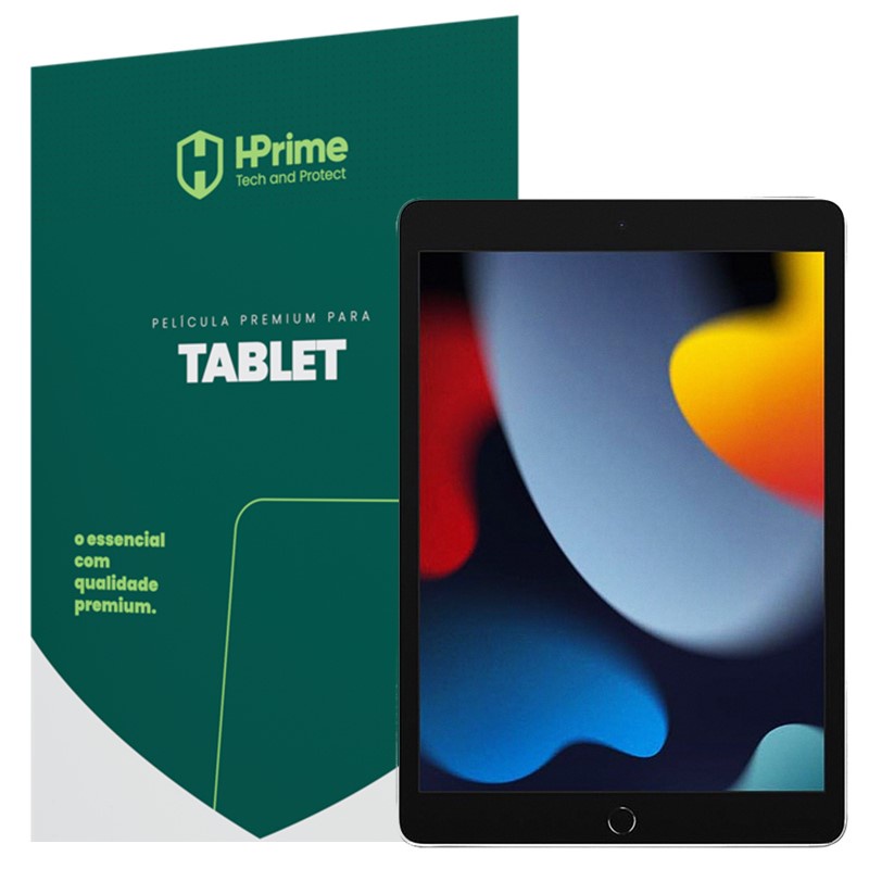 Película HPrime para Apple iPad 10.2 9ª Geração 2021 - PET Invisível