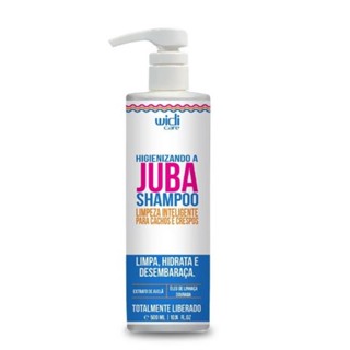 Shampoo Higienizando a Juba Limpeza Para Cabelos Cacheados e Crespos 500ml Widi Care