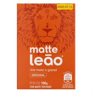 Chá Matte Leão Original Granel - Caixa com 100g