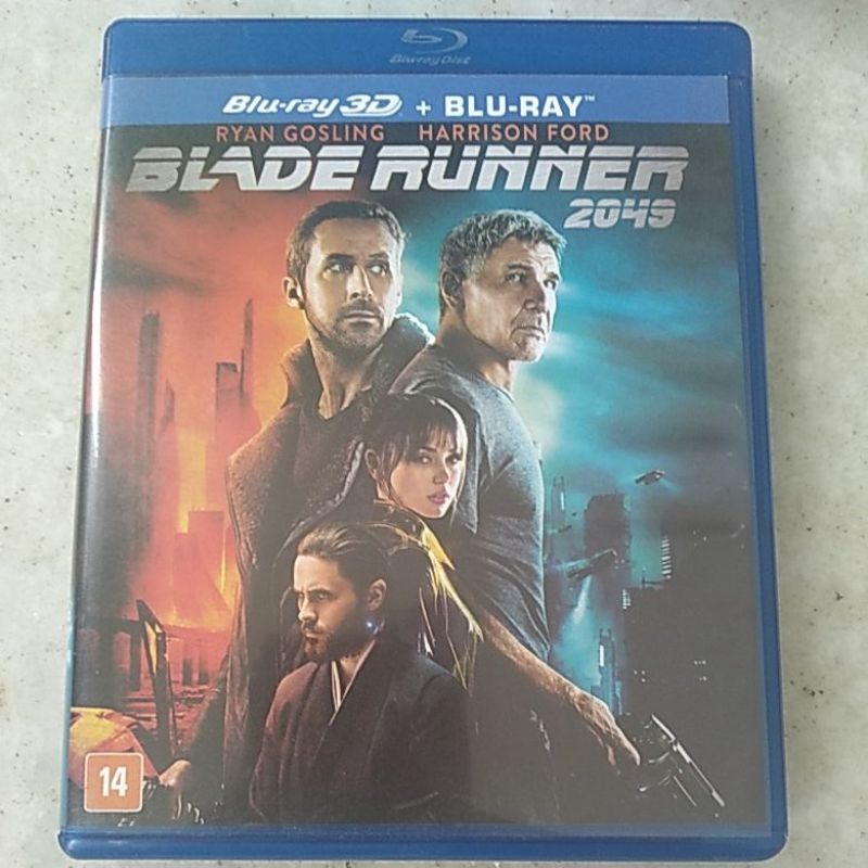 BLU-RAY- BLADE RUNNER 2049 - APENAS 3D ORIGINAL - Escorrega o Preço