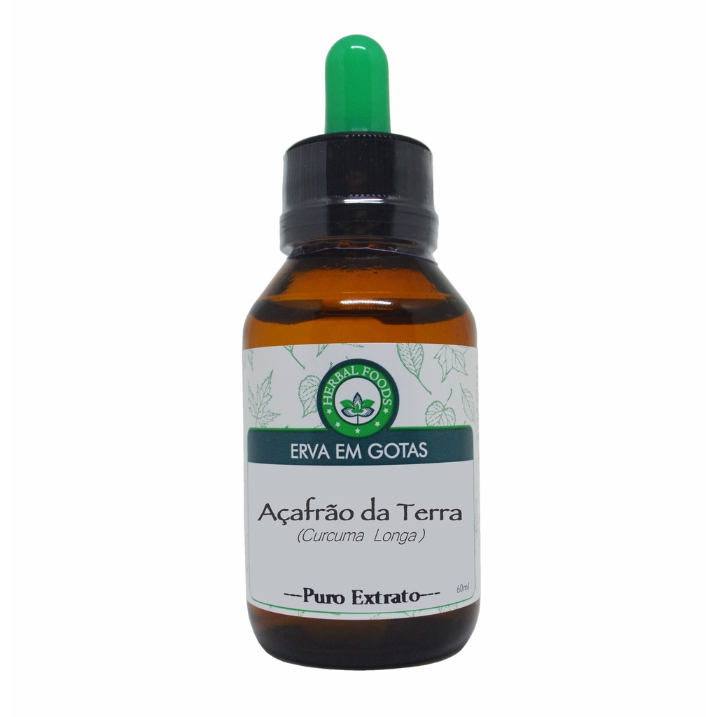 AÇAFRÃO DA TERRA / CÚRCUMA - EXTRATO 60ML