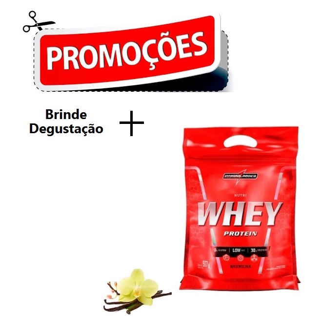 Nutri Whey Protein 907g Sabor Baunilha Refil Integralmedica Shopee Brasil