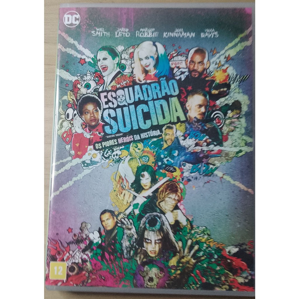 DVD Esquadrão Suicida