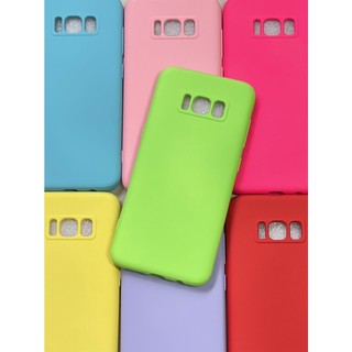 Capa Capinha Samsung S8 e S8 Plus Silicone Aveludado em Oferta na Shopee