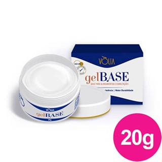 Gel Base Para Alongamento e Esmaltações Viscosidade Baixa Alta Aderência Hipoalergênico 20g Vólia