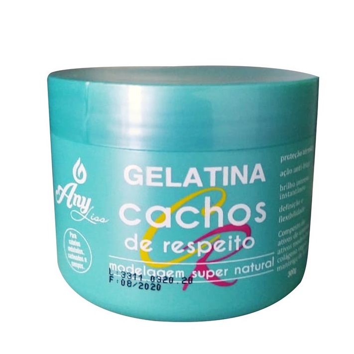 3 Unidades Gelatina Capilar AnyLiss 300g