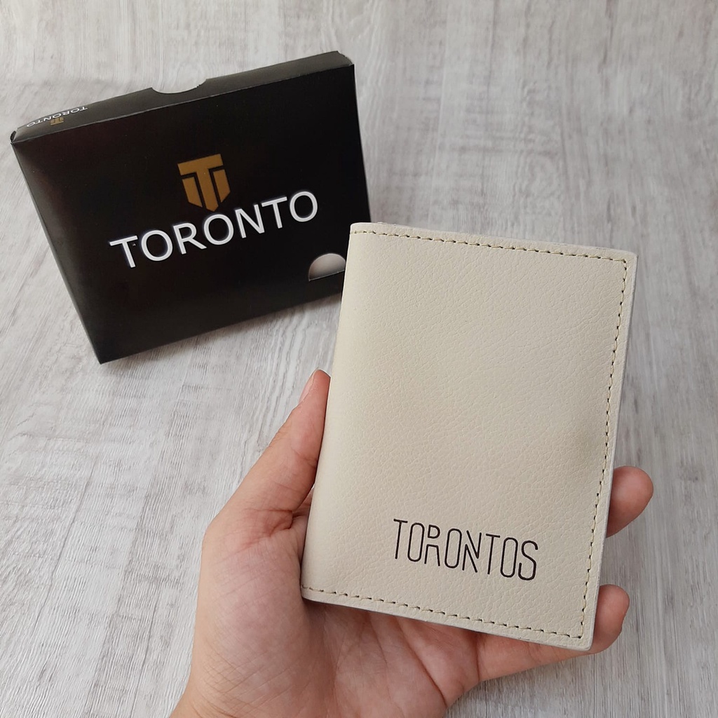 Carteira Slim Torontos Masculina Original Com Botão Couro Legitimo Promoção Top em Oferta na Shopee
