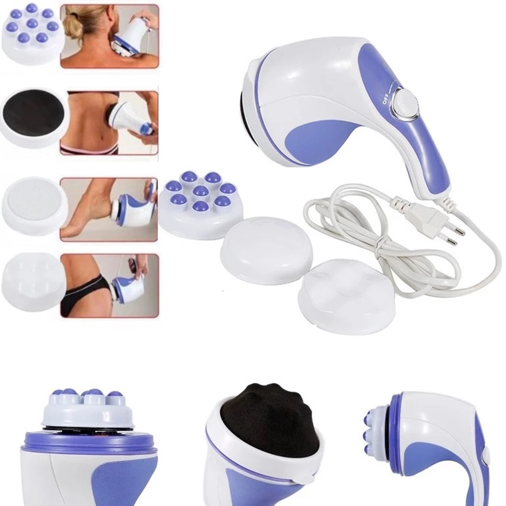 Drenagem Linfática Massageador Orbital Spin Relax Premium -  NO BRASIL em Oferta na Shopee