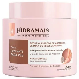 CREME ESFOLIANTE PARA PÉS - HIDRAMAIS- 220G em Oferta na Shopee