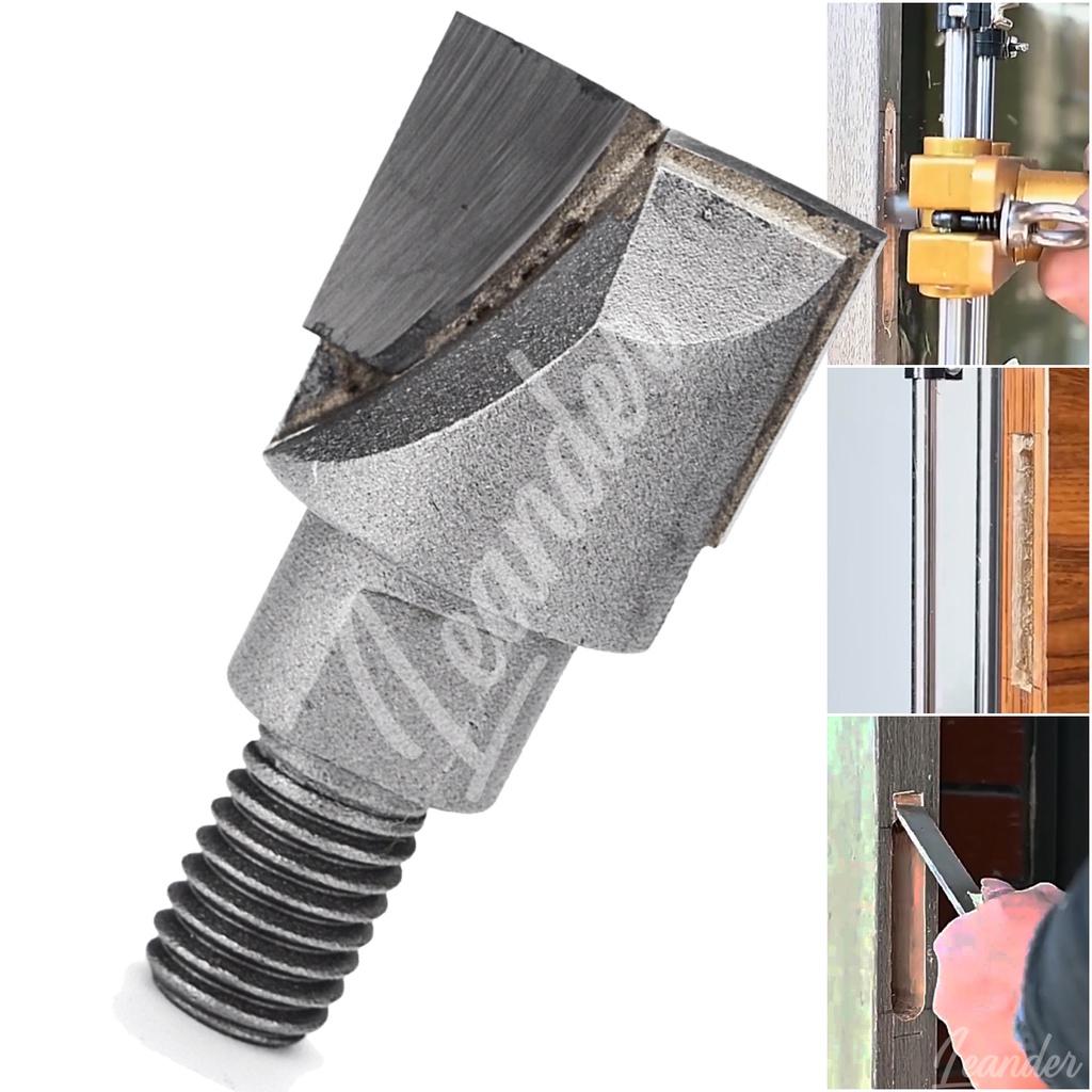 Fresa 16mm Para Gabarito Fechadura Porta rosqueável pro em Oferta na Shopee