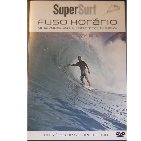 DVD SUPER SURF - FUSO HORÁRIO UMA VOLTA AO MUNDO EM 50 MINUTOS