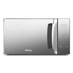 Microondas Philco PMO30EP 28 Litros Preto Com Porta Espelhada 1400w