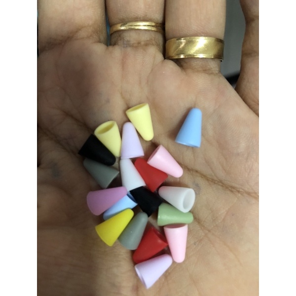 Tampinha de silicone/ tampinha para caneta de resina/ kit com 10
