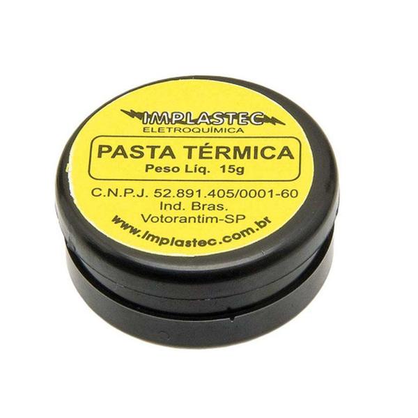 Pasta Térmica de Silicone Dissipadora de Calor para Processadores, PS3 e Outros - 15g Processador Cooler