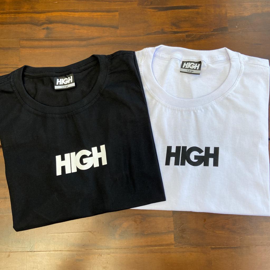 Camisa Camiseta High Company skate 100 Algodão Escorrega o Preço