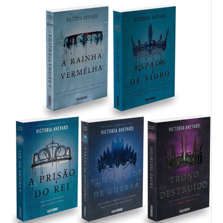 Rainha Vermelha Livros Box: Onde Comprar | BuscaProdutos