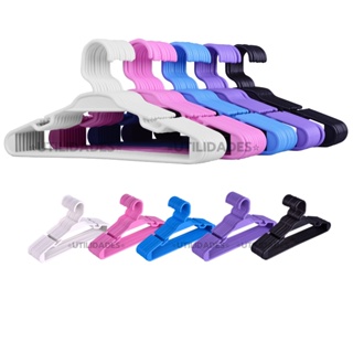 Conjunto Kit 50 Unidades Cabide Infantil/Bebê Plástico 5,5mm Escolha sua Cor em Oferta na Shopee