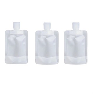 Frascos de Viagem Shampoo Condicionador Creme Necessaire Kit Com 3 Unidades de 50 ml cada