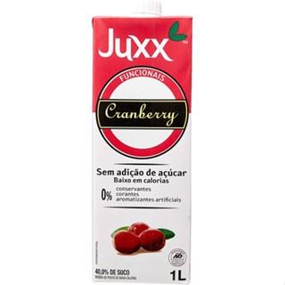 Suco Cranberry Zero Bebida 1 Litro - Juxx Funcionais