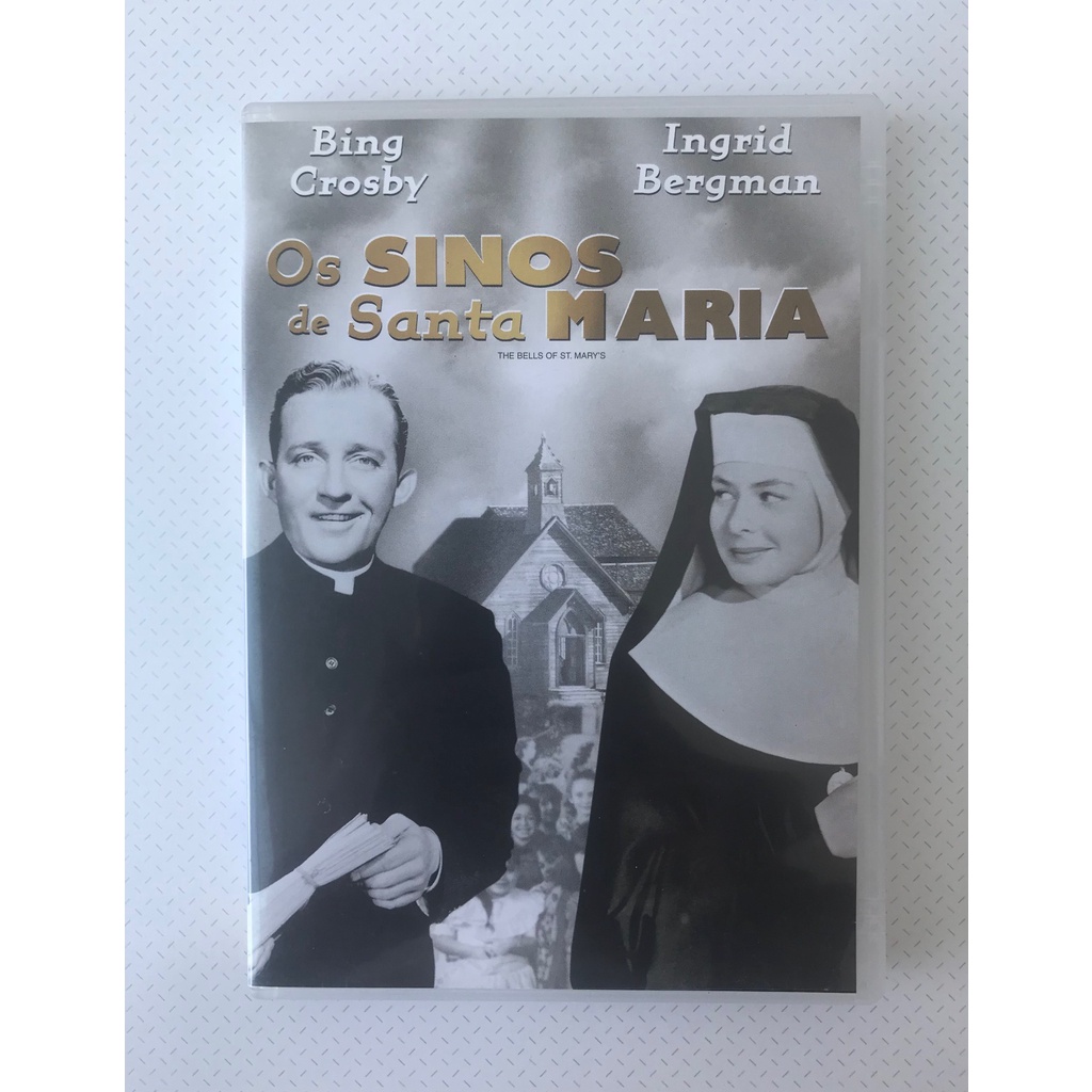 Dvd - Os Sinos de Santa Maria - Bing Crosby Ingrid Bergman