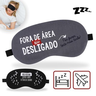 Máscara de Dormir Tapa Olhos Para Descanso Melhora o Sono Confortável