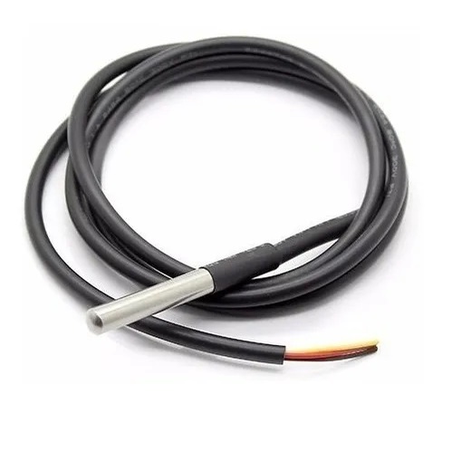 Sensor De Temperatura Ds18b20 A Prova D'água 1 Metro [ Código  346 ]