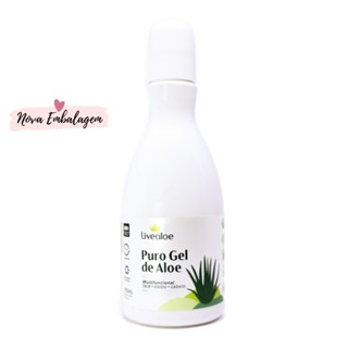 Gel De Babosa Aloe Vera Puro 210ml Orgânico Live Aloe