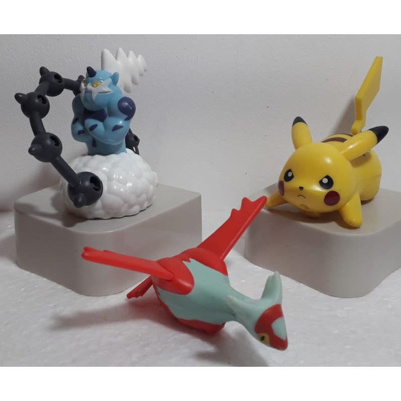 Bonecos Pokémon Mc Donalds e Burguer king