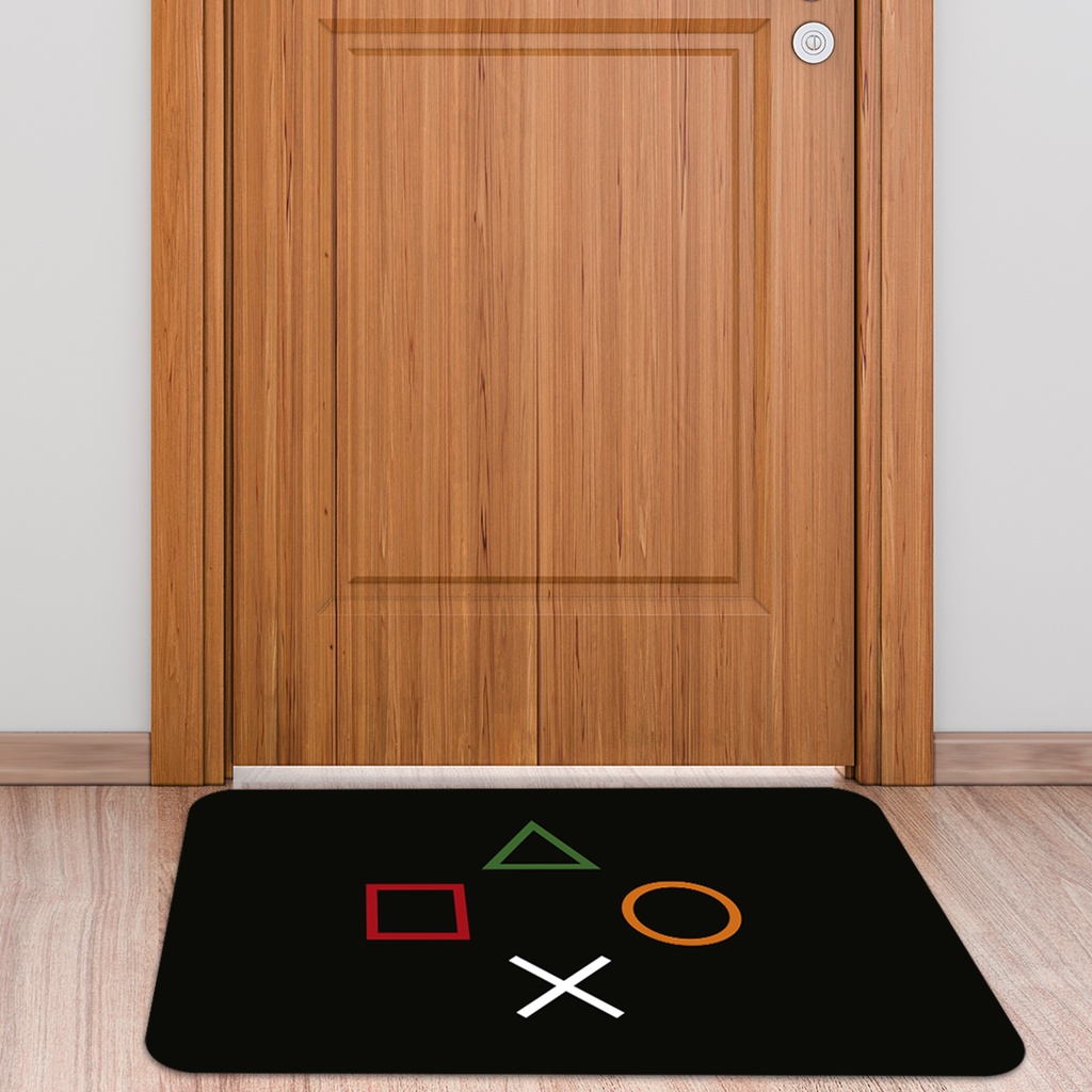 Tapete de Porta Game Play DcoreAqui Antiderrapante em Oferta na Shopee