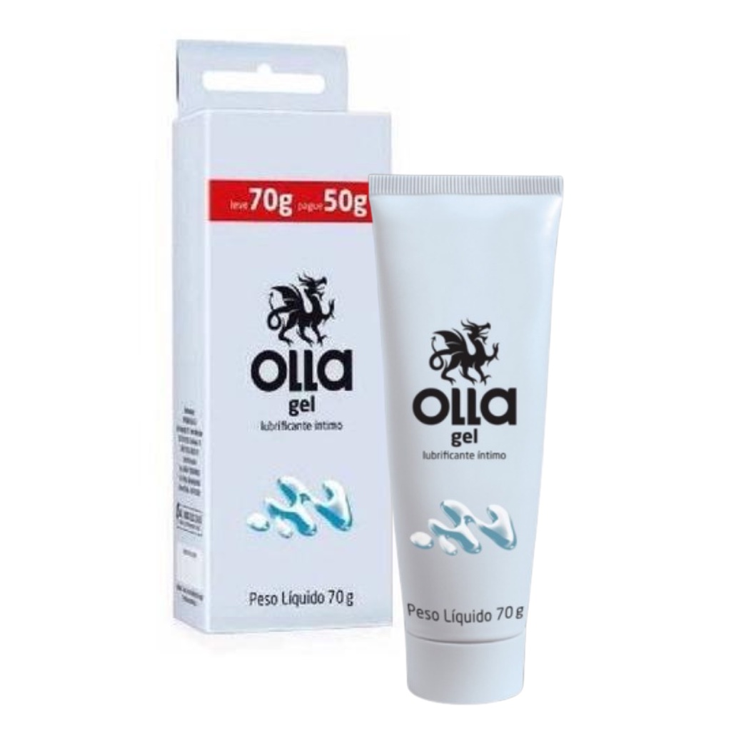 Gel Lubrificante Intimo Olla Leve 70g Pague 50g em Oferta na Shopee