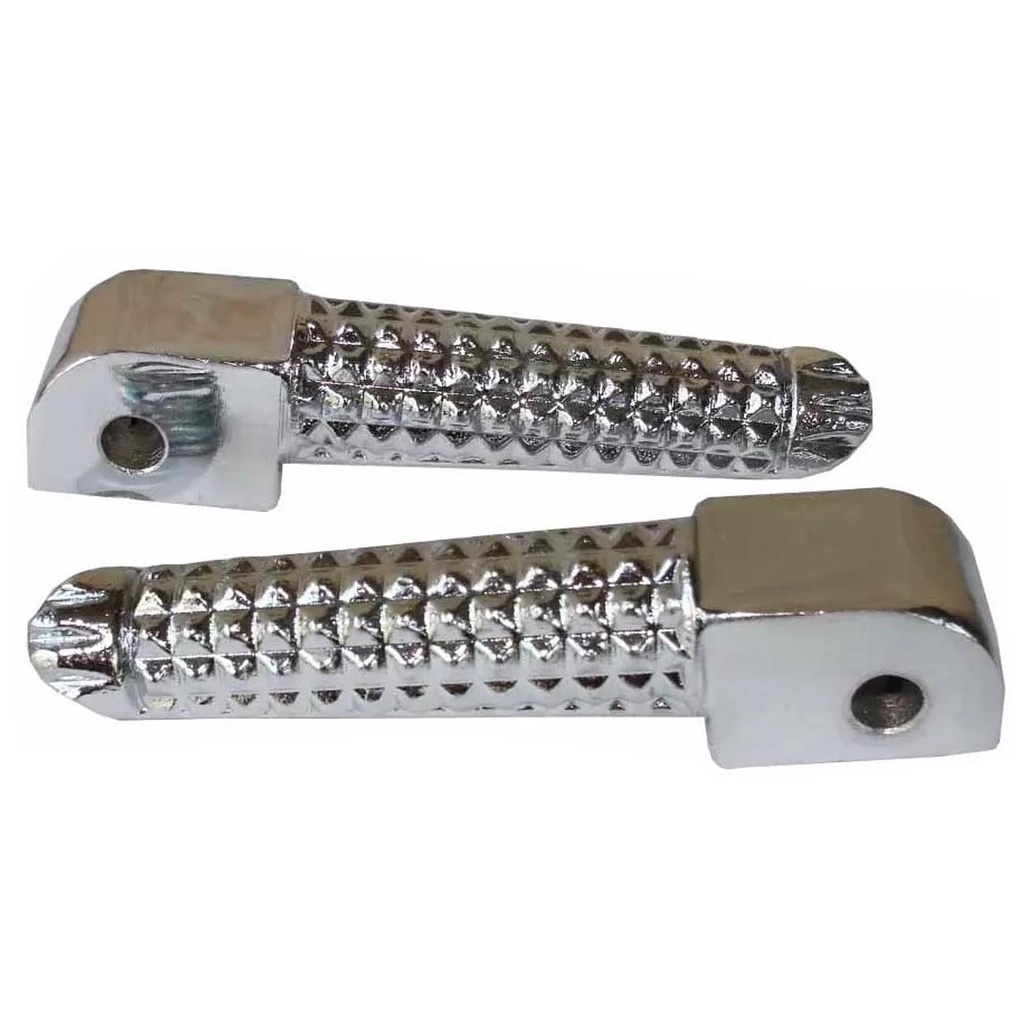 Pedaleira Xt660 Mt03 2008 Polida Traseira Par
