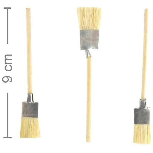 Vassoura Chapa Mini- 10 unid - Lembrancinha Chá de Cozinha