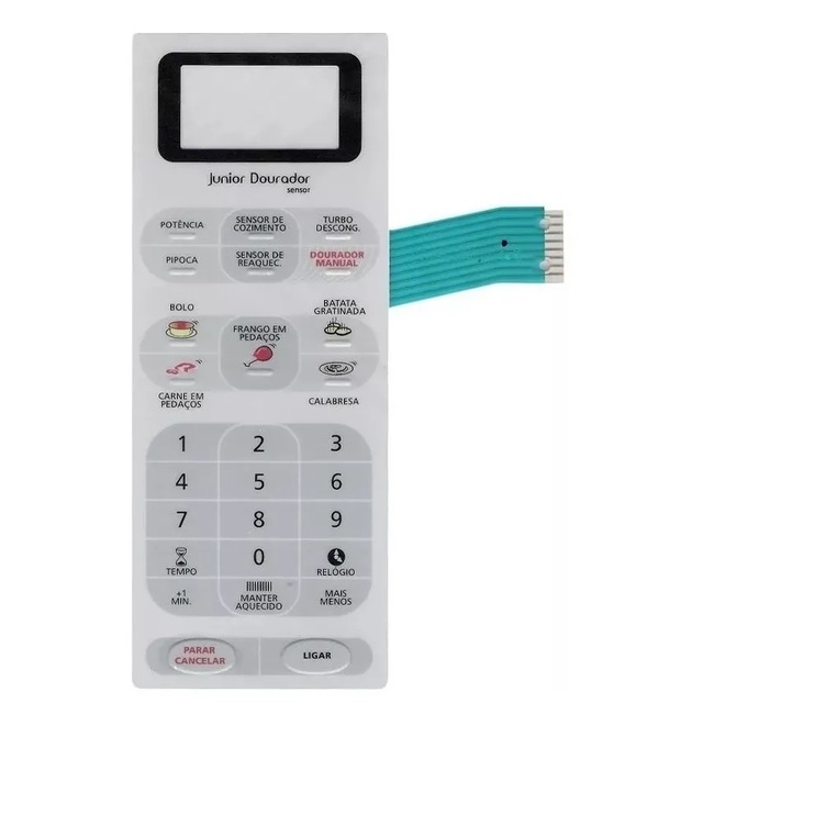 Membrana Teclado P/ Microondas Panasonic Nn G 55 Bh Relevo