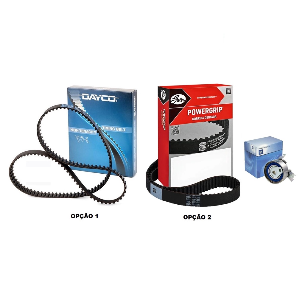 KIT CORREIA DENTADA + TENSOR ASTRA VECTRA ZAFIRA 1.8 2.0 8V 1999 00 01 02 03/...