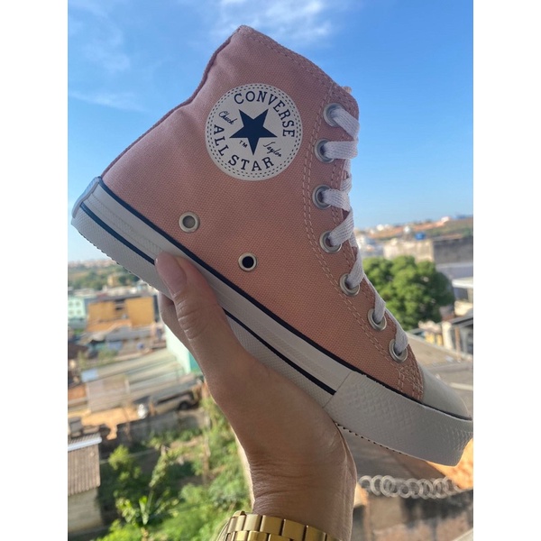 ALL STAR MOVE HI BEGE/OURO  Loja Convexo - Converse All Star, Vans,  Kipling, Vert e Muito Mais