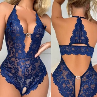 Bori Lingerie Sexy rendada Prazer Langerie sensual Body feminino em Oferta na Shopee