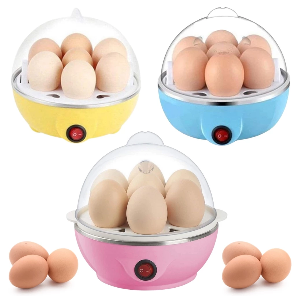 Cozedor de Ovos Portátil Elétrico Cozinha à Vapor Egg Cooker 110v — imagem 1