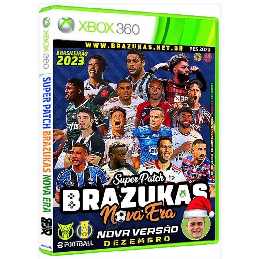 Pes 2023 Campeonato Brasileiro Atualizado (Xbox 360)