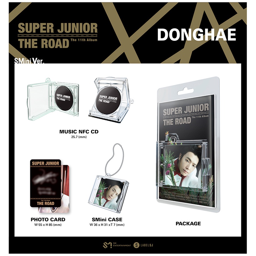 Detalhes do SUPER JUNIOR-O 11o Álbum [A Estrada] _SMini Versão