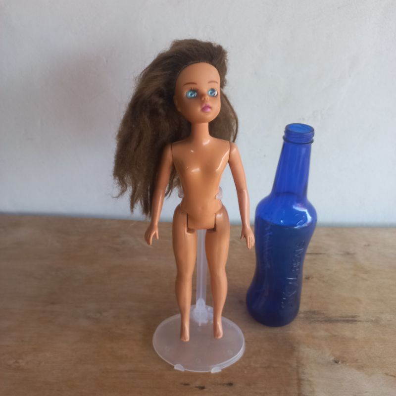 Boneca susi olho de vidro da estrela Vintage
